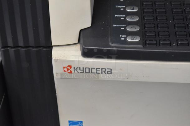 Kyocera AGK3 floor-style copier, printer, scanner. Visible controls, some surface wear; multifunction device.