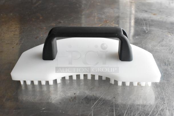 Brand new VCC08/VCD08 Varicut Dice Cleaner with white base and black handle, featuring precision bristles for effective cleaning.