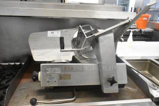 Bizerba SE 12 D US Metal Commercial Countertop Meat Slicer. 120 Volts, 1 Phase. - Item #1197004