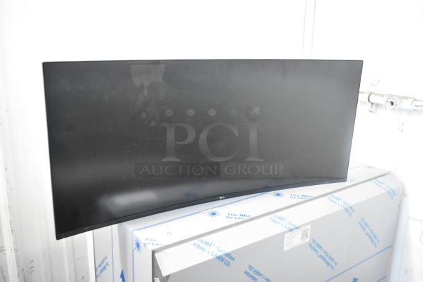 2023 LG 38WN95C Curved TV, in original box. Excellent condition, buyer pick-up only, no shipping.