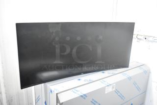 2023 LG 38WN95C Curved TV, in original box. Excellent condition, buyer pick-up only, no shipping.
