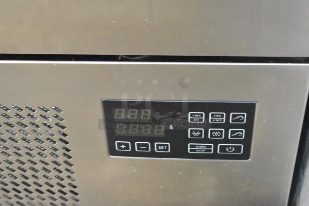 BRAND NEW KoolMore KM-CBLC-5 stainless steel blast chiller, single door, digital display, 110-120V, scratch and dent.