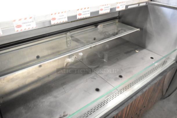 2019 Cooltech CUST-48OFS metal commercial open merchandiser, 120V, 1-phase, visible price tags, moderate wear.