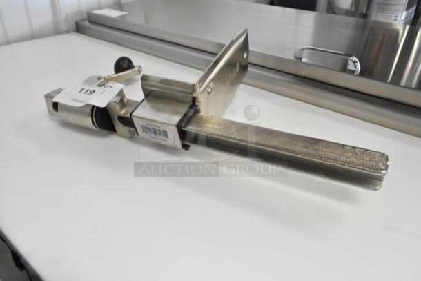 BRAND NEW Edlund 11000 Old Reliable® #1® Manual Can Opener with mount. Scratch and dent condition. Model label visible.