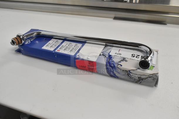 BRAND NEW T&S 062X 12" Swing Nozzle with Stream Regulator Outlet 510062X. Scratch and Dent condition, in original packaging.