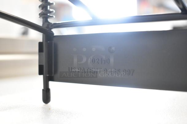 BRAND NEW SCRATCH AND DENT San Jamar 102110 Black Rack, Choice. Patent 9,185,997, minor cosmetic flaws.