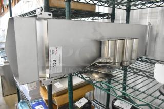 Lot of brand new scratch and dent items by Choice, including 4 metal legs and duct. Label: "133 QTY 1 x 5".