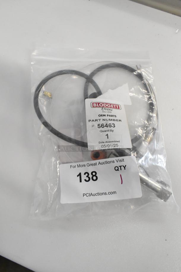 BRAND NEW Blodgett 56463 Kit, Pilot Nat Gas. Scratch and dent condition. Part #56463, assembled 05/01/25.