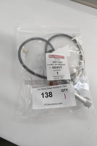 BRAND NEW Blodgett 56463 Kit, Pilot Nat Gas. Scratch and dent condition. Part #56463, assembled 05/01/25.