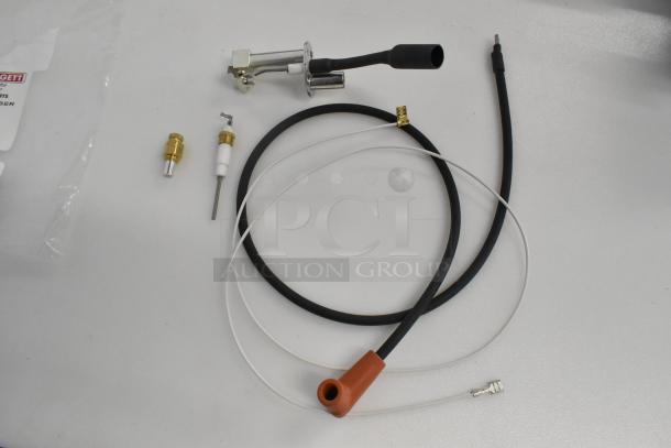 Brand new Blodgett 56463 Nat Gas Pilot Kit. Includes connectors and wiring. Slight scratch and dent condition.