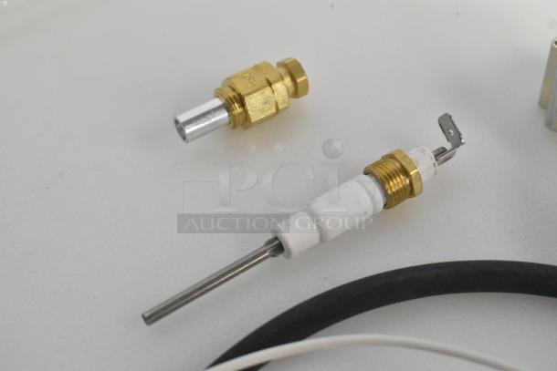 Brand new Blodgett 56463 Kit, Pilot Nat Gas HP56463 with minor scratches and dents, showing brass fittings.