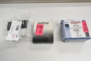 3 new items: Kason® 11806LEDGU24KT LED Kit, Blodgett 4342 40W Bulb, RGC1A23D15KKE Unit. Ideal for high-value bids.