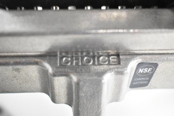 BRAND NEW Choice 40750D 1/2" vegetable dicer with minor scratches. NSF certified, durable metal construction.