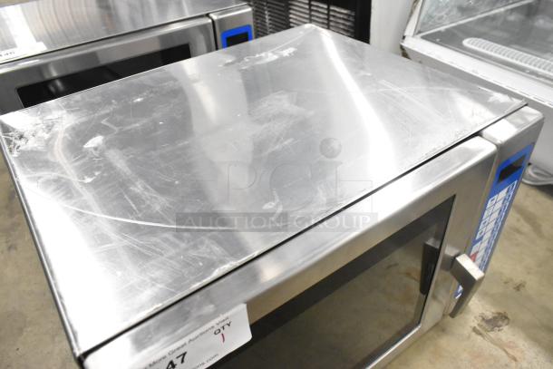2025 Solwave SWA21T stainless steel commercial microwave, brand new, with push button controls, scratch and dent condition.