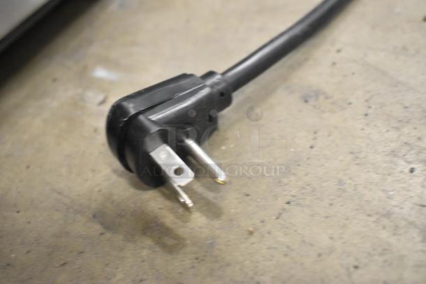 Power cord of Solwave SWA21T microwave, medium-duty, stainless steel, new scratch and dent, 208/240V, 1 phase.
