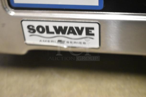 BRAND NEW Solwave SWA21T Ameri-Series commercial microwave, stainless steel, medium-duty, push-button controls, 208/240V, 1 Phase.