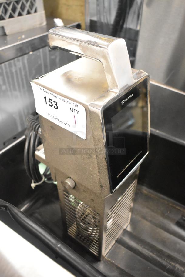 BRAND NEW Sammic KP1B3-VY515 Stainless Steel SmartVide XL Sous Vide Immersion Blender. Some scratches, 208-240V, tag visible.