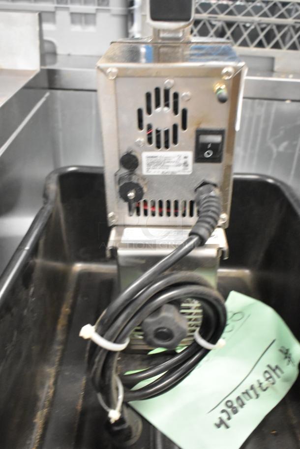 Brand new Sammic KP1B3-VY515 SmartVide XL sous vide blender, stainless steel, 208-240V, minor scratches, with cords.