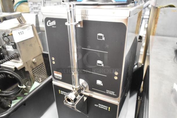 Brand new Curtis GEM-3-5 coffee server and warmer stand, 1.5 gallon, scratch and dent condition, 120V.