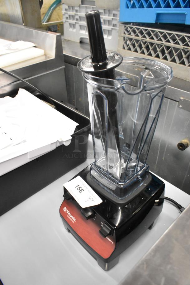 BRAND NEW 2024 VitaMix VM0101D Metal Commercial Blender, 120 Volts, 1 Phase. Scratch and dent condition, numbered tag visible.
