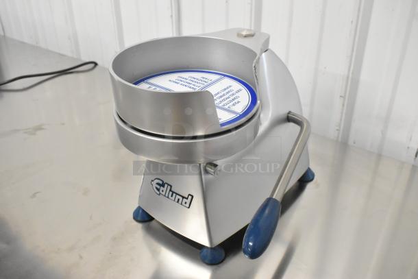 2024 Edlund EBP-700 1 lb. hamburger patty press, brand new, scratch and dent, 7" diameter, stainless steel.