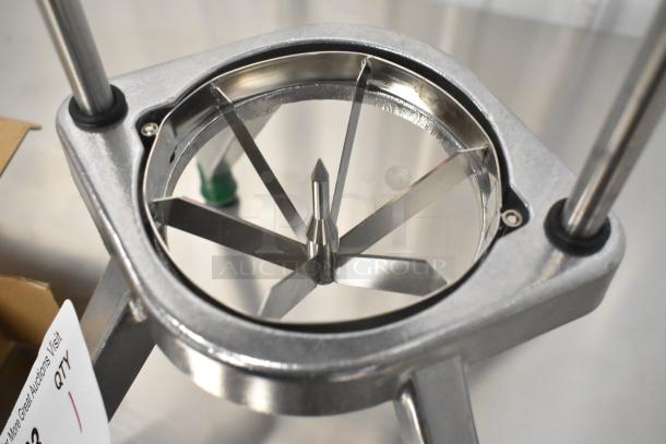 Brand new Garde 181WEDGE6, 6-section fruit/vegetable cutter, stainless steel, slight scratches, durable construction.