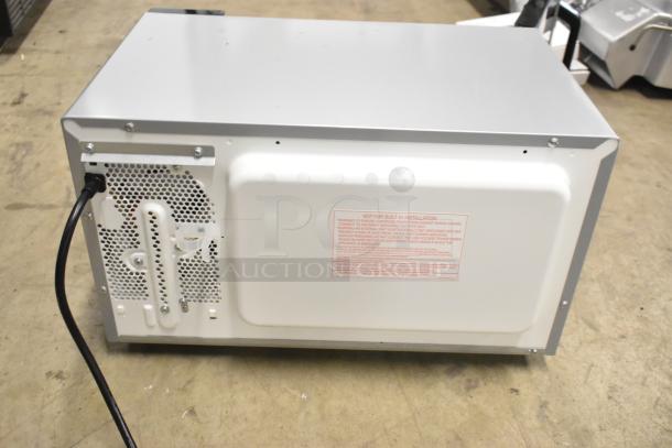 BRAND NEW Panasonic NE-1054F Stainless Steel Commercial Microwave Oven, 120V, 1-Phase. Scratch and dent condition.
