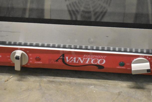 Brand new 2024 Avantco 177CO16 stainless steel countertop convection oven, 1.5 cu. ft., 120V, 1 phase, scratch and dent.
