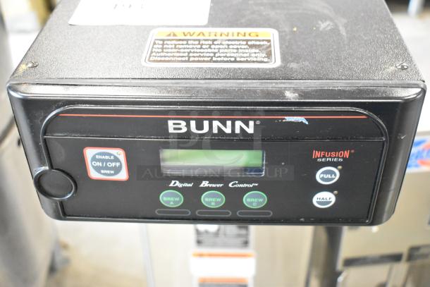 2018 Bunn ICB-DV TALL stainless steel iced tea machine, digital controls. 120V, 1 Phase. Good condition.