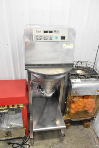 Ricemini RM-301DU stainless steel commercial rice washing machine, floor style, 115 volts, 1 phase, excellent condition.