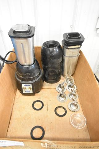 NuBlend BB180P Blender with extra blades and gaskets in a box. 115 volts, 1 phase. Used condition.