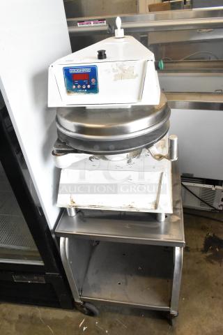 DoughPro Metal Commercial Countertop Dough Press on Equipment Stand. 115 Volts, 1 Phase. - Item #1197180