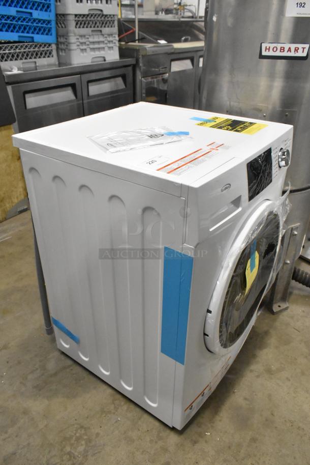 Brand new KoolMore FLC-3CWH 2.7 cu. ft. washer dryer combo, white, 120V, 1 phase, scratch and dent condition.