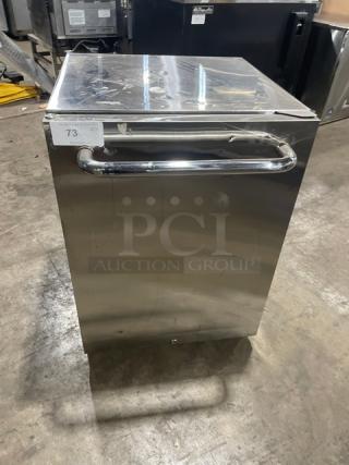 Ice Jungle Commercial Stainless Steel Solid Single Door 24