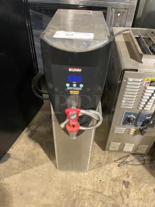 Bunn Element Series Commercial Stainless Steel Electric Powered Countertop Hot Water Dispenser! With Digital Temperature Controls! Model: H5X SN: HX00098279! 240V 1 Phase! - Item #1197451