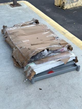 Lavex Pro Heavy-Duty Steel Platform Truck, 30"x60", 2,500 lb capacity, new with damaged packaging. Model 600PFT3060HD.