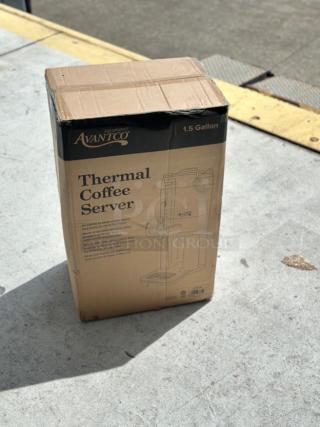 Avantco - 1.5 Gallon Thermal Coffee Server with Stand - Item #1198575