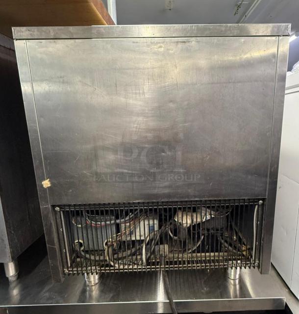IRINOX M51-20 blast chiller in stainless steel, visible vent area. Used condition with some surface wear.