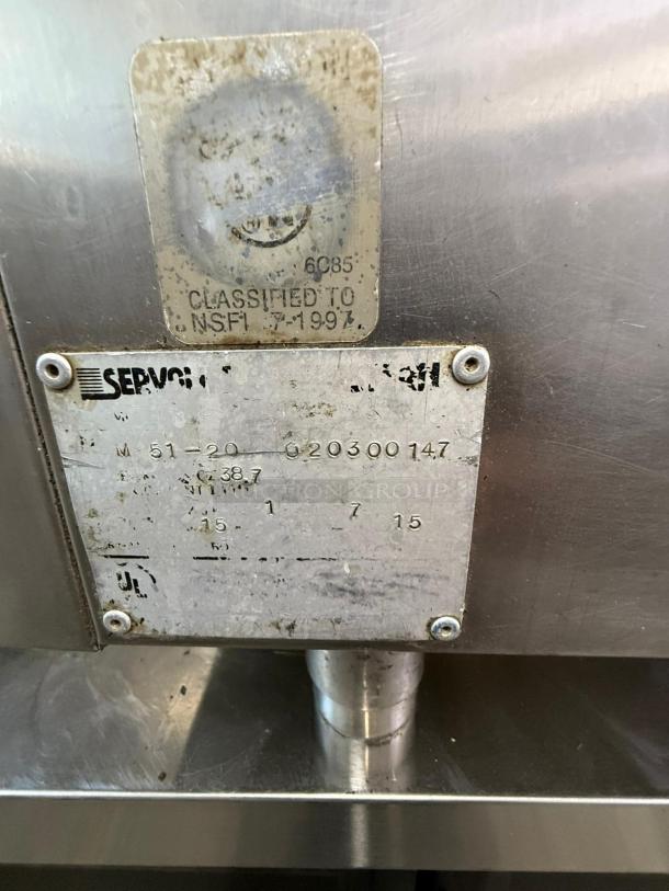 IRINOX M51-20 Blast Chiller, stainless steel, classified to NSFI 199, visible wear but intact, serial 920300147.