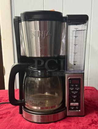 Ninja 12 Cup Programmable Brewer - CE251: Stainless Steel Drip Coffee Maker, 1100W, Glass Carafe, Permanent Filter - Item #1198434