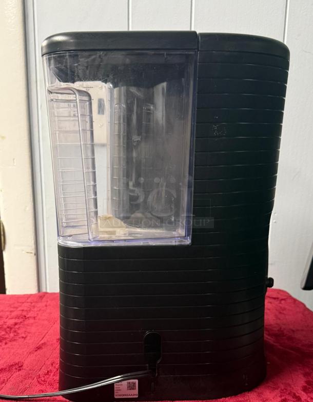 Ninja CE251 12 Cup Programmable Brewer, stainless steel, 1100W, glass carafe not shown, permanent filter, visible water reservoir.