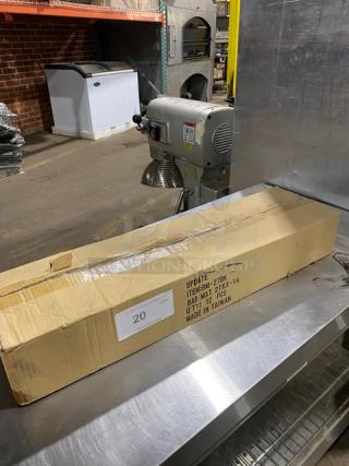 Brand new Update International BM-27BK 27" bar/service mat in original box. Model: BM27BK, made in Taiwan.