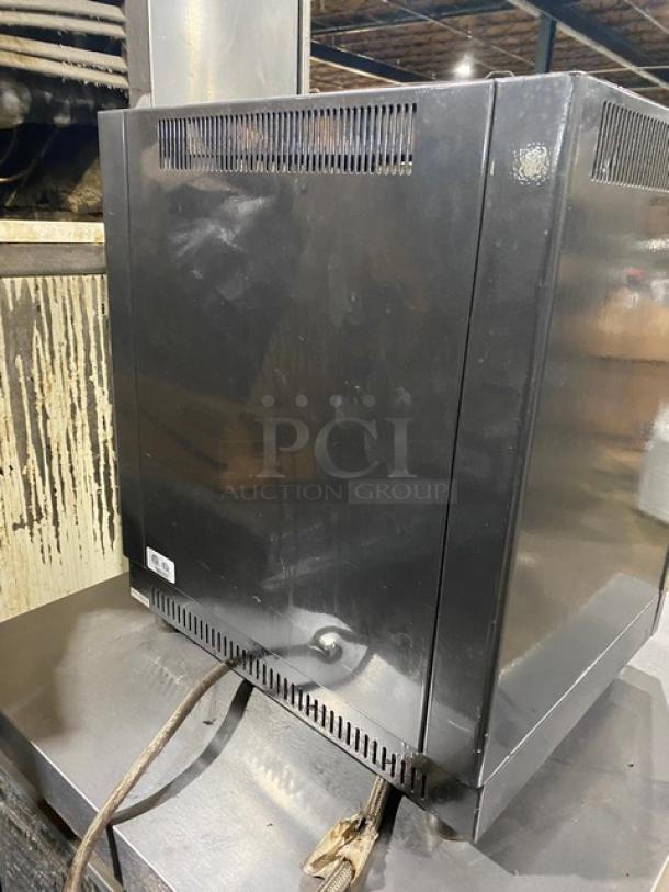 Italgi Cap-O-Mat Series commercial espresso machine. Stainless steel, electric, countertop model on legs, 110V.