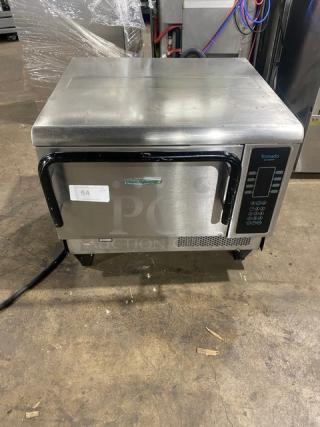 TurboChef Tornado Series NGCD6 rapid cook oven, stainless steel, digital controls, on legs, 208/240V, 1 phase.