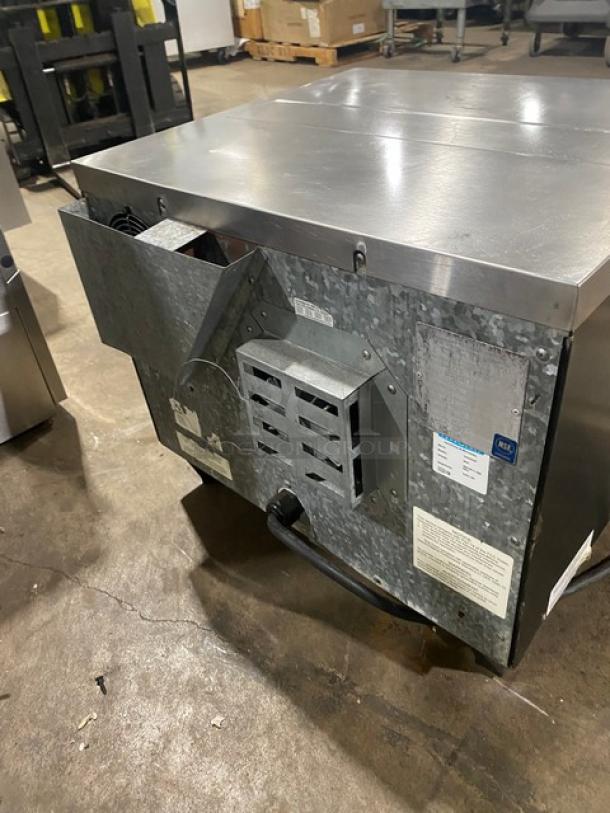 TurboChef NGCD6 Tornado Series commercial countertop rapid cook oven, stainless steel, digital controls, 208/240V, on legs.