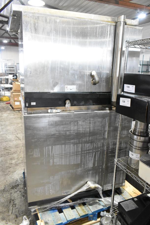 Rational iCombi Pro convection oven, stainless steel, model LM100CE.AXXXX/LM100EE.AXXXX, 440/480V, 1 phase, commercial use.