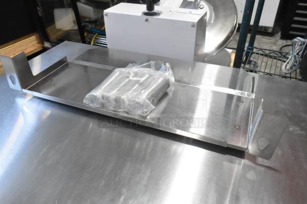 Brand new Vollrath JPO18 ventless countertop conveyor oven, 68", 18" belt, 208V, 1 phase, left to right operation.
