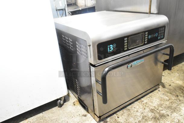 2019 Turbochef i3-DL stainless steel rapid cook oven, commercial countertop model, 208/240V, 3 phase, minor wear.