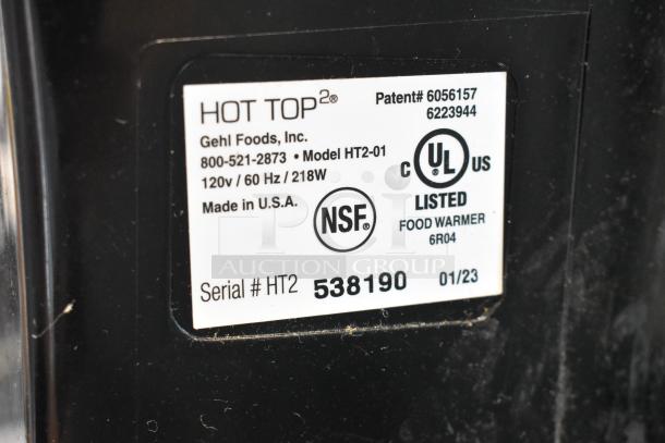 2023 Hot Top HT2-01 Cheese Dispenser; 120V, 1 Phase; NSF, UL listed; Serial #HT2 538190; Made in USA.
