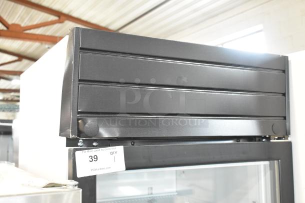 2019 Habco SE18 Commercial Cooler, single door, poly-coated racks, 115V, 1 Phase, excellent condition.